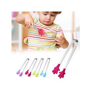 ValueBargain 10 Pcs Plastic Tweezers, Beads Tweezers for Crafts Fine Motor Skills Development, Ideal for Beading Projects & DIY Crafts, One of Each of The Ten Colors