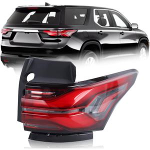 LED Outer Tail Light Rear Lamp Assembly Compatible with 2022-2024 Chvey Traverse Right Passenger Side 85133096 86785341 GM2805151