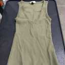 Women's Slim Fit Tank Top - Universal Thread Olive Green, Size S