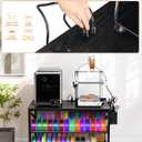 AHOWPD 3D Printer Stand with Filament Storage, Heavy Duty 3D Printer Table