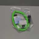 UNCO- Hybrid Polymer Leader Hose, 5/8" ID x 3 FT, Green, Kink Resistant, 3/4" GHT Aluminum Fittings, Drinking Water Safe, Hose Reel Connecting Hose