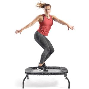 Sunny Health & Fitness Springless Mini Fitness Trampoline
