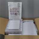 Conworld Super Light Weight Slim Plastic Bathroom Storage, Self-Assembling Organizer 5 Tier Cart with 4 Wheels (Product Comes with Installation Instructions and Video)