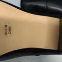 Knee High Boots for Women Chunky Heel Pointed Toe Boots Side Zipper Long Boots (9.5, Black)