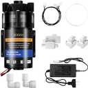 2025 Upgrade 200GPD Universal 8800 Booster Pump Kit for RO Water System | 200PSI High Pressure Upgrade | Compatible with All RO Water Filtration Systems |5X Faster Flow Rate