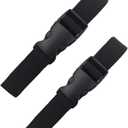 Aoneky 2-Pack 13 Feet Nylon Straps with Quick Release Buckle, 1-Inch Wide Adjustable Utility Lashing Straps for Car Roof Rack, Bike, Mattress, Camping Gear, Moving, Storage, General Securing