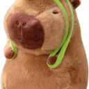 Cute Capybara Plush Toy,Kawaii Capybara Stuffed Animals Stuffed Toy,Soft Plush Doll Pillow for Kids Boys Girls (25cm/9.8 Inches)
