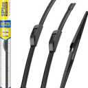 5 PLUS Silicone Windshield Wiper Blades Replacement for 2020 2019 2018 2017 2016 2015 2014 2013-2011 TOYOTA Sienna Wiper Blades(Set of 3),Automotive Replacement Windshield Wiper Blades 28"/20"/16"