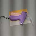 Stitch Gun for Clothes - Handheld Stitch Gun Quick Clothing Fixer - Tagging Gun - Includes 6 Needle, 1000 Black Fasteners & 1000 White Fasteners (Purple)