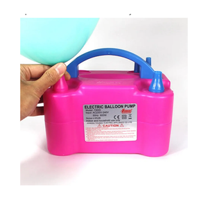 Balloon Pump Electric,110V 600W Balloon Blower Inflator Dual Nozzle Air Pump Balloons Inflator for Decoration, Party, Sport,Gifts:2 Balloon Tying Tools