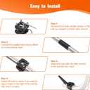 Upgraded Weed Eater Handle, String Trimmer Handle, Trimmer Grip Extension for Trimming, Weedeater Handle Grip for String Trimmer, Lawn Care (16.9")