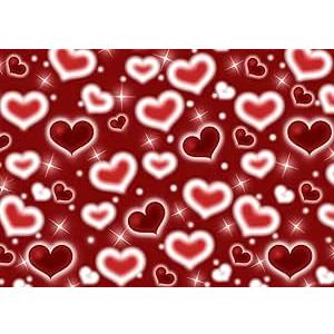 LYCGS 7X5FT Red Heart Photo Backdrop 90s Backdrops for Photoshoot Valentine's Day Backdrop Women Men Happy Birthday Photography Background Banner Photo Booth Studio Props X-91