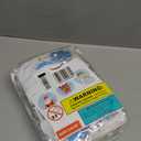 Winlyn 24 Sets Christmas Craft Kits Winter Crafts Popsicle Stick Snowflake Ornaments Decorations Art Sets Craft Stick Snowflake Christmas Stickers for Kids Holiday Classroom Activities Party Favors