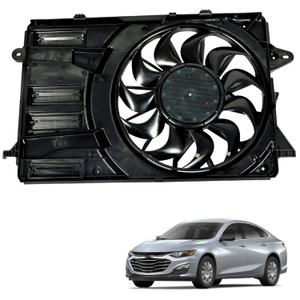 Automobile Radiator Cooling Fan Assembly Single Fan Replacement for Malibu 2016-2020