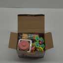 Baby Toys 6-12 Months, Montessori Toys for Toddlers 1-3 Year Old, Busy Cube Teether Infants Bath 6 in 1 Stacking Blocks Rings, Suction Cup Spinner, Shape Bin Sensory (0035)