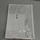 Lavatino 3-Tier Letter Tray Desk Organizer, Mesh Metal Paper File Tray Organizer for Desk, Office Supplies & Home Organization, Fits A4 Paper, Mail, Magazines & Office Accessories (White with Handle) (12.6" x 9.1" x 7.6")