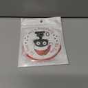 2 x Bichon Christmas Ornament 2025, Acrliy Personalized Christmas Ornaments Hanging Accessories Outdoor Indoor Decor for Kids Family Friends Colleaguesr