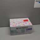 The Honest Company Comfort Dry Disposable Diapers for Sensitive Skin, Hypoallergenic, Rose Blossom + Tutu Cute, Club Box Size Newborn 72 Count