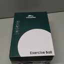 Trideer Exercise Ball Yoga Ball – Office Seating & Balance Ball Chair, Stability Ball for Pilates, Physical Therapy, Core Training & Balance Improvement & Stretching L (23-26 Ines / 58-65 Cm)