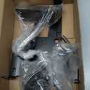 skysen Stainless Steel Vinyl Wood Fence Post Mount Gate Latch(2066 Set)