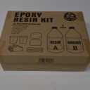 Epoxy Resin - Ultra-Gloss 1 Gallon Kit, Crystal Clear, Self-Leveling, UV & Impact Resistant Resin Kit for Art, Jewelry, Tables & Countertops, Easy 1:1 Mix, DIY Crafts