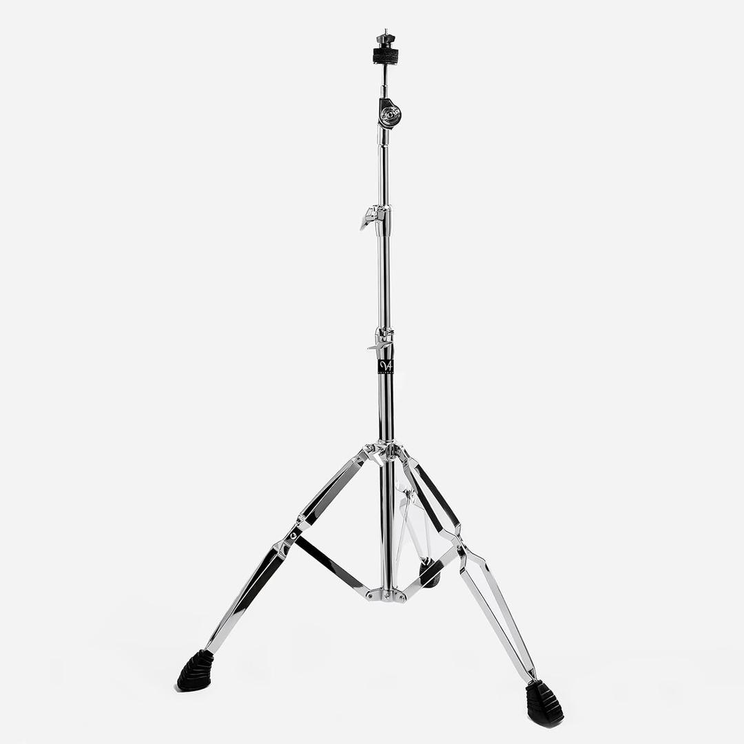 Straight Cymbal StandDouble Braced Cymbal StandAdjustable Height 29.5" to 59",Cymbal Stands for Mounting Crash, Ride and Splash Cymbals (V-ZDJ004)
