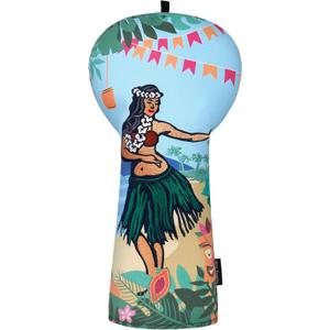 Big Teeth Golf Driver Headcover, Hawaiian Spirit Golf Driver Head Covers, Tropical Golf Club Driver Covers Aloha Design, Vibrant Driver Head Cover