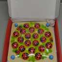 Nene Toys Ladybugs Garden Memory Game  Wooden Matching Games for Toddlers 3-5  Travel Toy for Boys Girls, Road Trip Essentials for Toddler, Airplane, Car - Ideal Christmas, Birthday Gifts