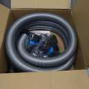 10FT Hose for Shop Vacuums with 6 Adapters - Universal Dust Collection Hose for 2-1/2" Shop Vacs, Fits De-Walt, Milwaukee, Rid-gid Woodworking Power Tools by TOMOON