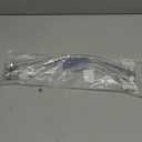 Faucet Line Connector Braided 304 Stainless Steel Supply Hose 1/2" I.P. Female Thread to 1/2" I.P. Female Straight Thread Faucet Hose Replacement (One Pair)