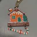 House Warming Gifts New Home, Wood New Home Ornament 2025 New H ome Gift Ideas First Home Christmas Ornament 2025 Gingerbread House Gingerbread Christmas Decorations Housewarming Gifts