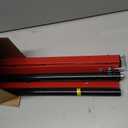 ROBLOCK Folding Tire Wheel Rack Wall Mount Multi-Tire Spare Carriers Garage (32"-48") x 22" x 22", Red