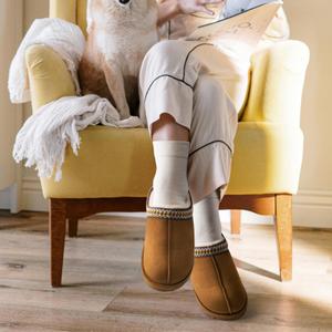 Homitem House Bedroom Slippers for Women Platform Shoes Indoor and Outdoor with Fuzzy Lining Hard Sole Memory Foam Slip on, Size 7-8 Homitem House Bedroom Slippers for Women Platform Shoes Indoor and Outdoor with Fuzzy Lining Hard Sole Memory Foam Slip on, Size 7-8
