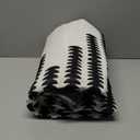 OKYUK Chenille Couch Covers,Boho Sofa Slipcovers Washable,Sectional Sofa Covers,Chenille Throw Couch Covers with Tassel Cushion Covers Futon Cover Furniture Protector for Dogs Pets,71"*118",Black