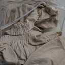 H.VERSAILTEX Velvet Stretch Sectional Couch Covers - 4 Piece Sofa Seat Cushions for L Shape Sectional Couch (Large 3 Seater + 1 Chaise, Ivory)