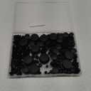 180PCS 8 Sizes Black Plastic Hole Plugs, Plastic Plugs for Round Holes, Flush Type Panel Knockout Locking Plugs, Used for Reserved Holes in Furniture Cabinet, 1/4" 5/16" 3/8" 1/2" 5/8" 3/4" 7/8" 1"