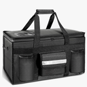 MyLifeUNIT 80 Cans Insulated Cooler Bag for Food & Pizza Delivery Bag Suitable for Car, Bike, Camping, Picnic, Beach, XXX-Large Size