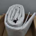 Floral Nursery 8x10 Area Rugs Washable Print Boho Cute Carpet Non Slip Flower Low Pile for Living Room Kids Girls Playroom Bedroom Kitchen Office Farmhouse-Black