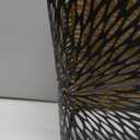 Lurrose Iron Lampshade Hollow Carved Clip on Lampshade Modern Decorative Lamp Cover for Bedside Floor Table Light (Style 3)