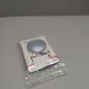 2pc 3 Adjustable large Round Stick-on Convex Spot Mirror, big HD Glass Convex Rear View Mirror,Strong Adhesive Blind Spot Mirror for Car, Van, SUV and Trucks (3"(75mm), Silver frame)