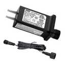 30V 0.2A LED Controller with Extension Cord, Replacement Model JT-EL/FC300V0200-C Class 2 Power Supply IP44 Low Voltage Transformer for Halloween Christmas Light