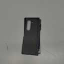 BXYJY for Samsung Galaxy Z Fold 6 Case with Kickstand & Front Screen Protector & Hinge Protection, Slim Fit Rugged Hard 360 Full Body Cover Protective Phone Case for Samsung Z Fold 6 5g 2024, Black