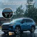 6PCS Side Window Deflectors Compatible with Toyota 2026 RAV4 LE SE XLE XSE Limited Hybrid Accessories Shatterproof Window Rain Guards Window Visors Vent Deflector