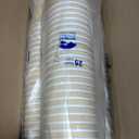 Disposable Paper Coffee Cups with Lids, 100 pack 12 oz Ripple Wall Insulated To Go Coffee Cups for Hot/Cold Beverage, Recyclable Takeaway Drinking Cups for Home Office Cafe Party
