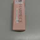 Short Drawstring Ponytail Hair Extension for Black Women 14 Inch Straight Ponytail with End Curls Synthetic Fake Hairpieces Dark Brown