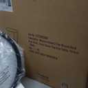 2 Tier Round Side Table, Black End Table with Glass Top, Modern Metal Clear Coffee TableSmall Accent Tables for Living Room, Bedroom, 18" x 18" x 24"