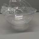 Cabilock Clear Plastic Fillable Ornaments 350ml Cupcake Box 10pcs Mousse Cake Muffin Carrier Acrylic DIY Mother's Day Party Christmas Tree Decorations Dessert Packaging Holder Bakery Food Container