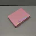 Travel Jewelry Organizer Case with Zipper and Mirrored Charm, Small Portable Jewelry Storage Bag for Rings, Necklaces, Earrings, Travel Pouch, Gift for Teen, Holographic Pink