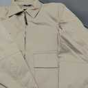IZOD Men's Work Jacket with Codruroy Collar, Sand, Large