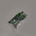 T13 3D Action Figures Set Titan 13 Action Figure Dummy 3D Printed Robo Multi-Jointed Movable Toy with Full Articulation for Collectors Desktop (Assembly Completed Black Green Figure + Dog)